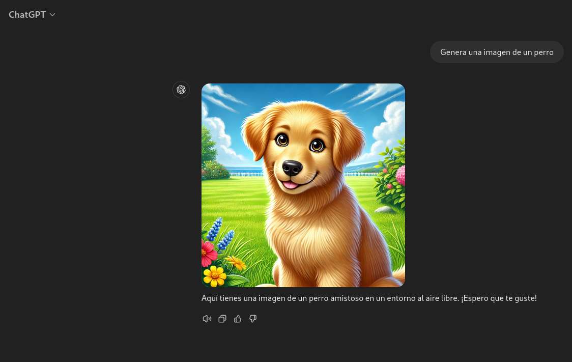 Generación de imágenes en ChatGPT